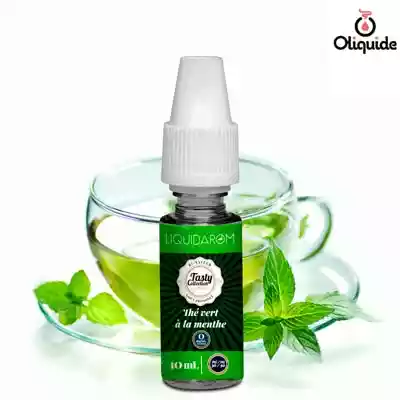 Liquides DLUO Dépassée Tasty Thé vert à la menthe de la marque Liquidarom