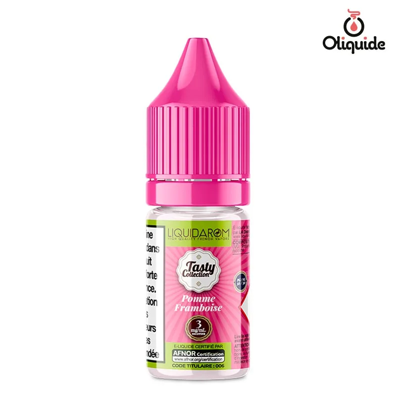 Testez le Pomme framboise de Liquidarom pour une expérience pratique