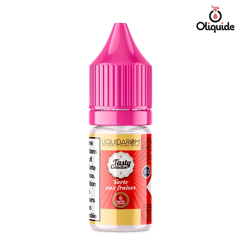 Testez le Tarte aux fraises de Liquidarom et observez les résultats