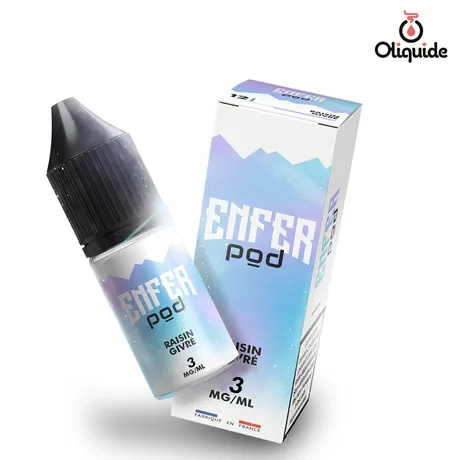 Vape 47 Enfer Pod Raisin Givré de la marque Vape 47