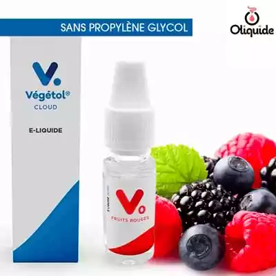 Liquides DLUO Dépassée Cloud Fruits Rouges de la marque Végétol