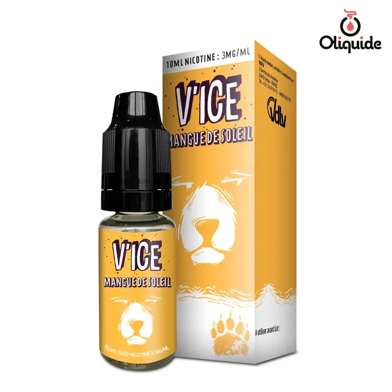 Soyez curieux et testez le Mangue de Soleil de VDLV