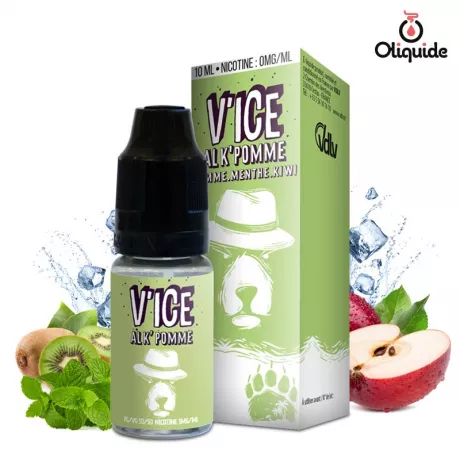 Liquides DLUO Dépassée Al K'Pomme de la marque VDLV