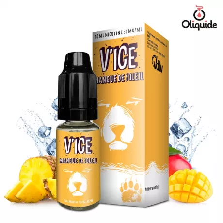 Liquides DLUO Dépassée Mangue de Soleil de la marque VDLV