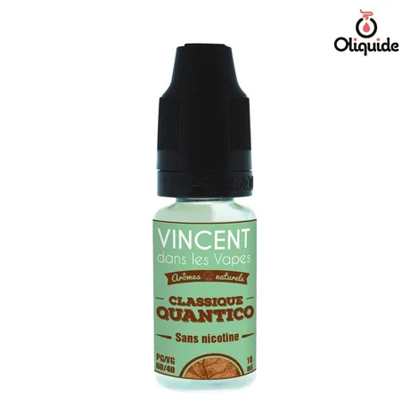 Vincent dans les Vapes Quantico de la marque VDLV