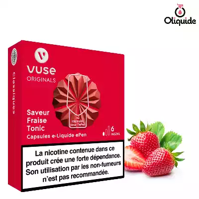 Vype Epen 3 Fraise Tonic ePen de la marque Vuse