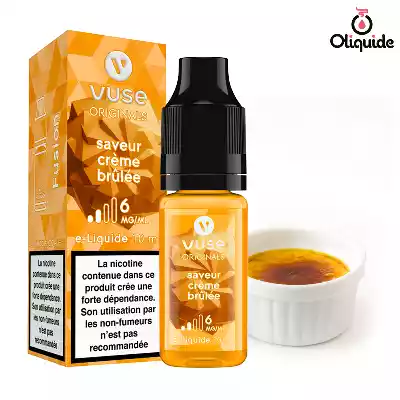 Vype Les Gourmands Crème Brûlée de la marque Vuse
