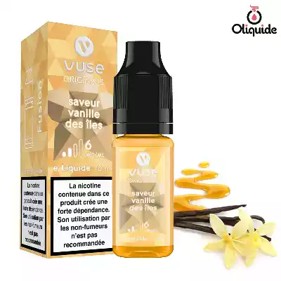 Vype Essentiels Vanille des îles de la marque Vuse