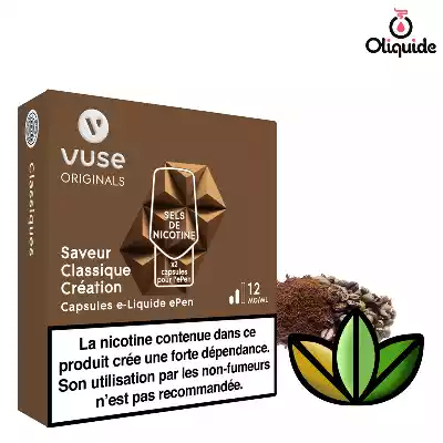 Vype VPRO pour Epen 3 Classique Création  - ePen Sels de nicotine de la marque Vuse