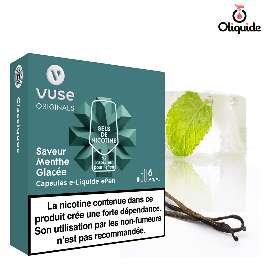 Menthe Glacée - ePen Sels de nicotine de la collection Vuse ePen 
