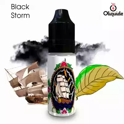 Liquides DLUO Dépassée Black Storm de la marque Liquidéo