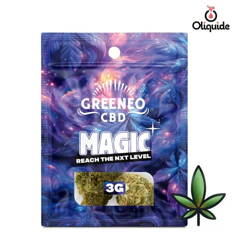 Fleur de CBD Fleur CBD Greeneo MAGIC NXT+ Violet 3 g de la marque Greeneo