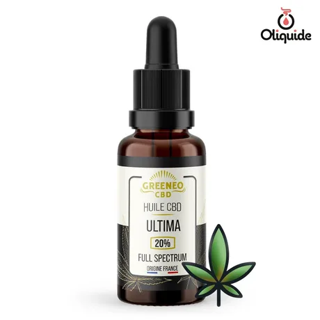 Huiles CBD Huile CBD Ultima Greeneo - 30ml de la marque Greeneo