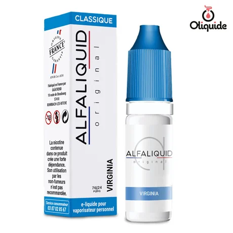 Liquides DLUO Dépassée Virginia de la marque Alfaliquid
