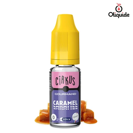 Liquides DLUO Dépassée Caramel de la marque VDLV