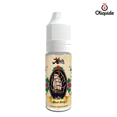 Liquides DLUO Dépassée Black Storm de la marque Liquidéo