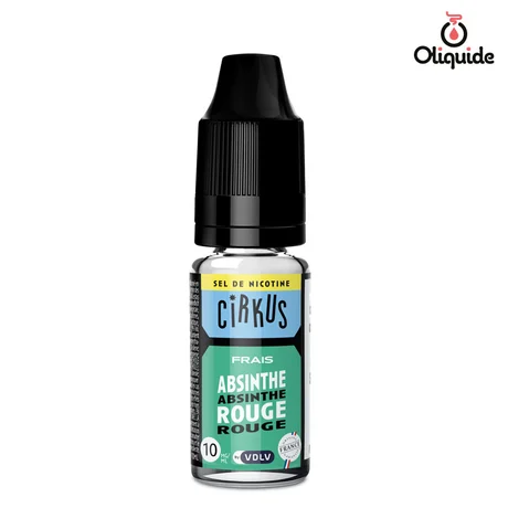 Liquides DLUO Dépassée Absinthe Rouge de la marque VDLV