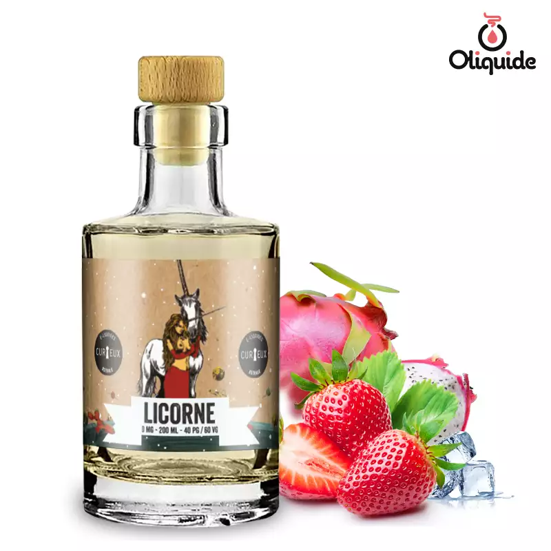 Testez le Licorne 200 ml de Curieux et évaluez son potentiel