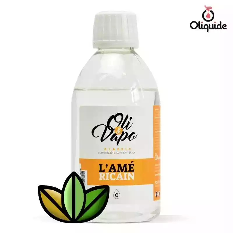 Explorez les fonctionnalités avancées du L'Américain 250 ml de Oliquide