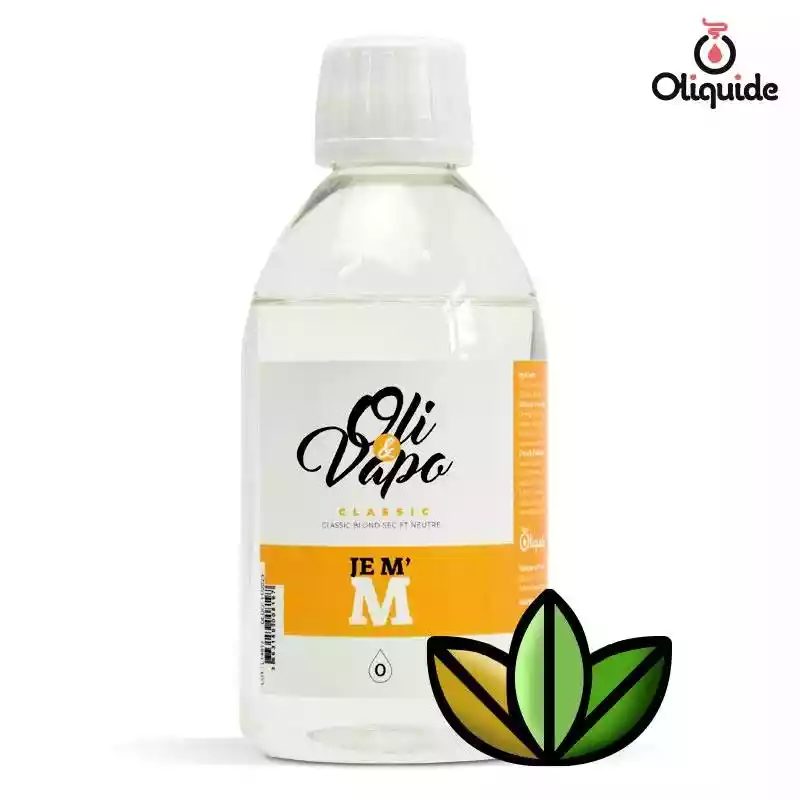 Plongez dans le Je m'M 250 ml de Oliquide
