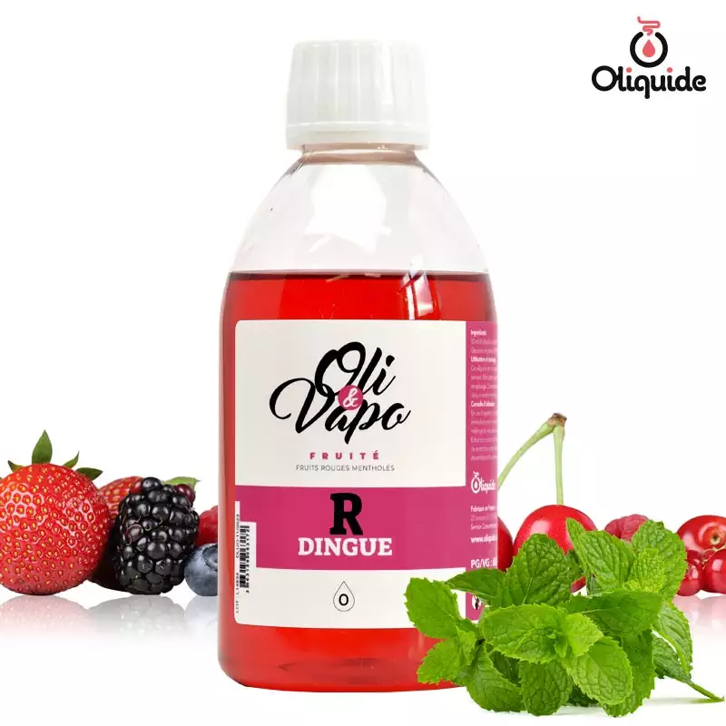 Explorez les différentes options du R Dingue 250 ml de Oliquide en les testant