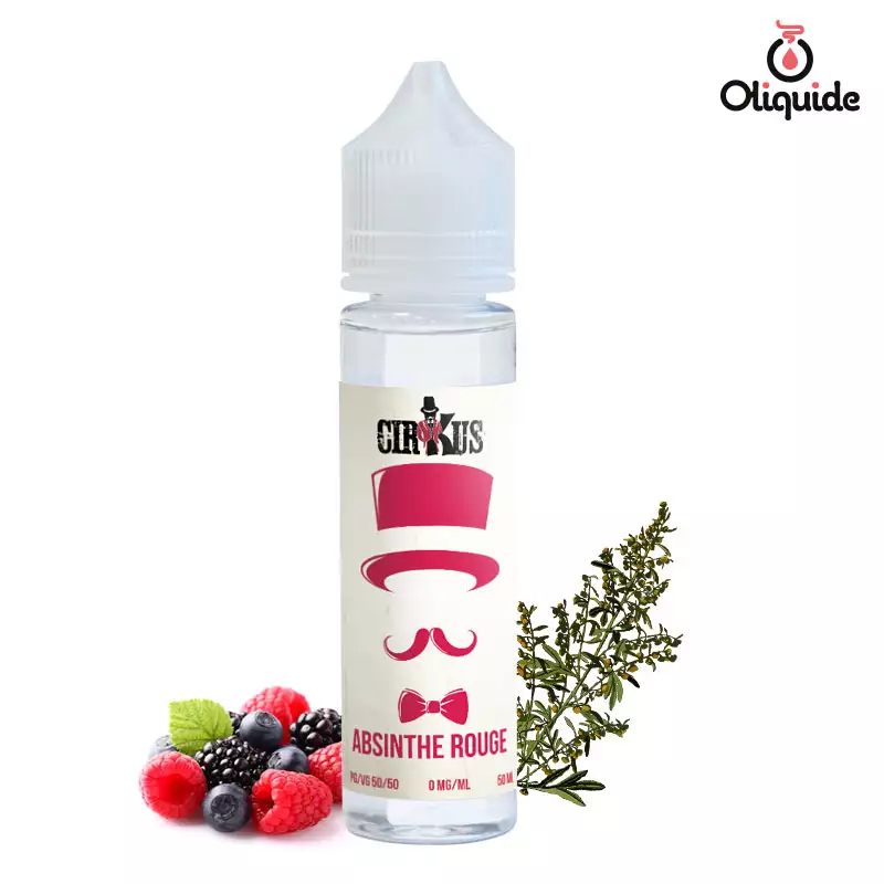 Explorez les possibilités du Absinthe Rouge 50 ml de Cirkus