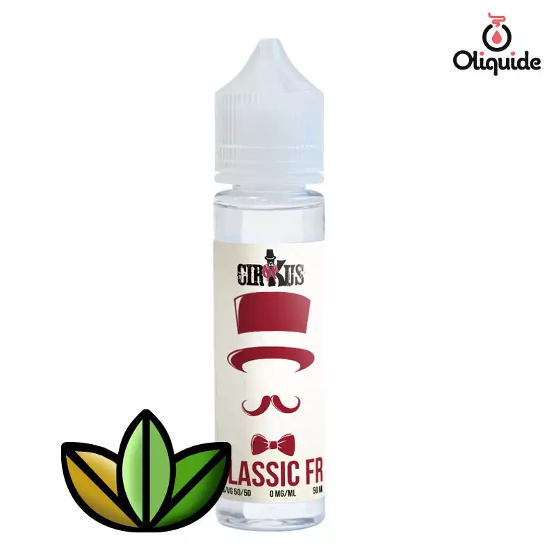 Testez le Classic FR 50 ml de Cirkus et enregistrez vos impressions
