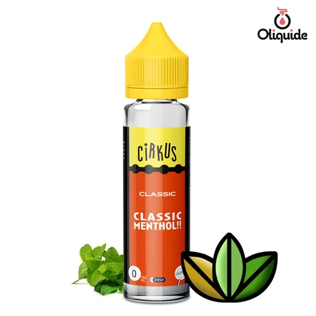 Cirkus 50ml Classic Menthol 50 ml de la marque VDLV
