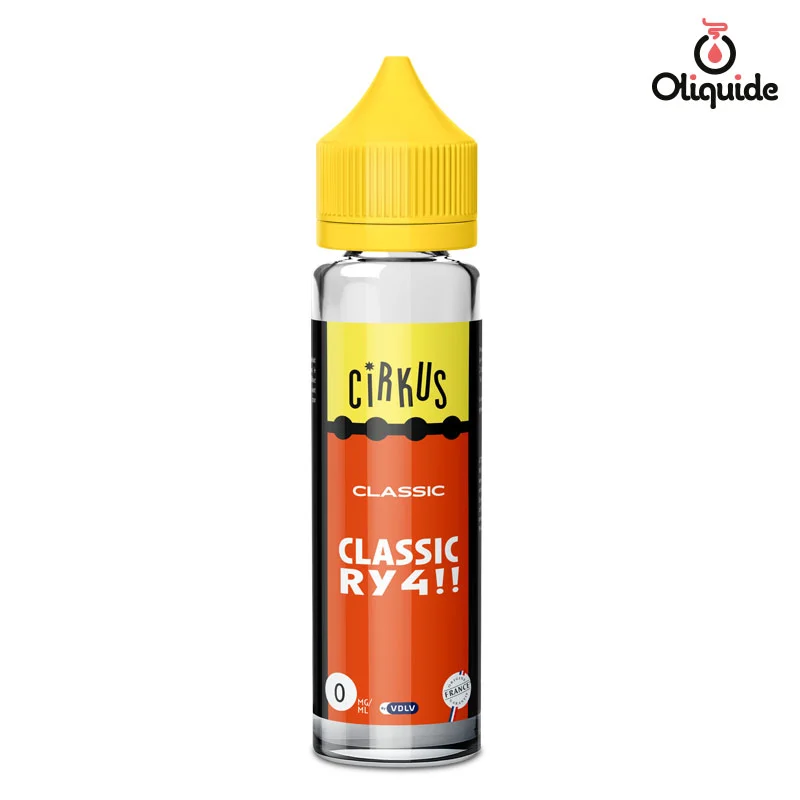 Prenez le temps d'évaluer le Classic RY4 50 ml de VDLV