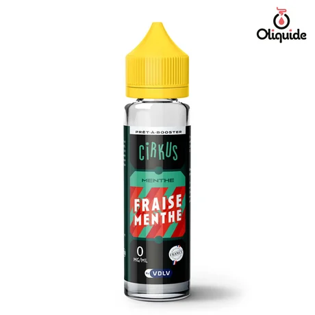 Cirkus 50ml Fraise Menthe 50 ml de la marque VDLV