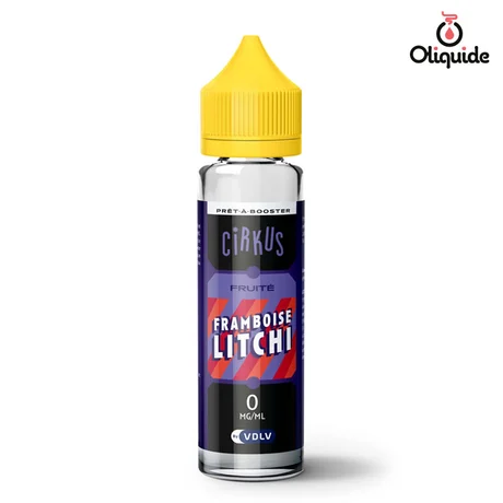 Cirkus 50ml Framboise Litchi 50 ml de la marque VDLV