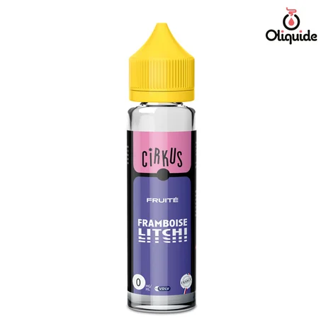 Cirkus 50ml Framboise Litchi 50 ml de la marque VDLV