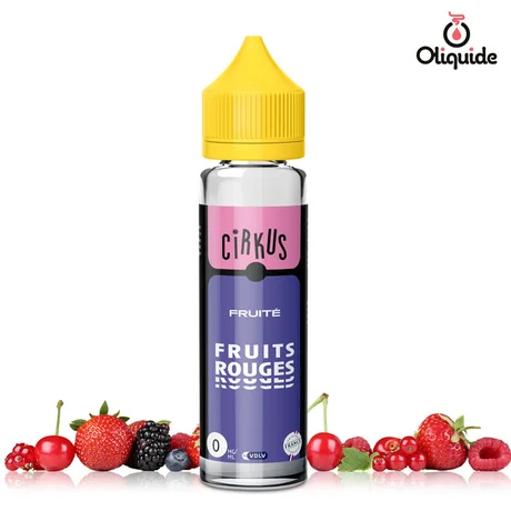 Cirkus 50ml Fruits Rouges 50 ml de la marque VDLV