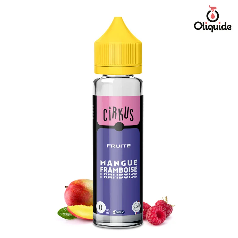 Soyez audacieux et essayez le Mangue Framboise 50 ml de VDLV