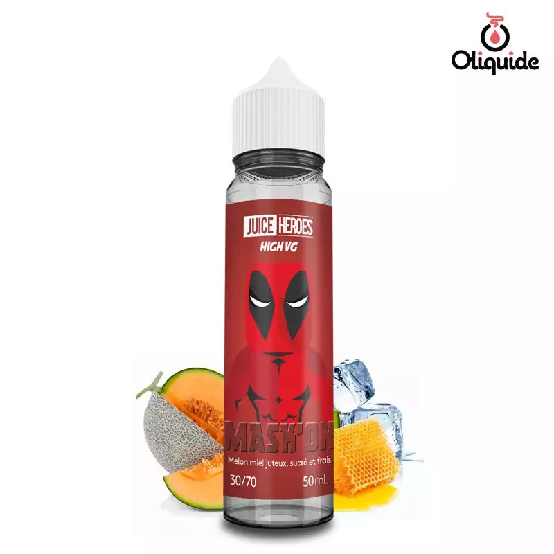 Explorez les possibilités offertes par le Mask'On 50 ml de Liquidéo