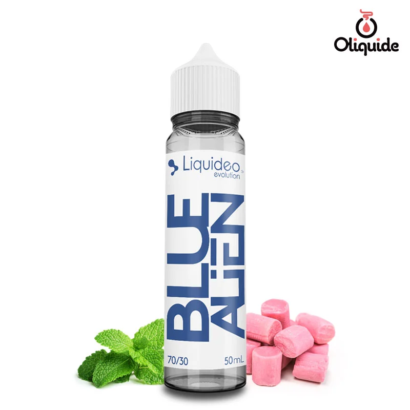 Explorez le Blue Alien 50 ml de Liquidéo