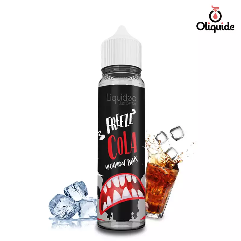 Explorez les multiples facettes du Freeze Cola 50 ml de Liquidéo