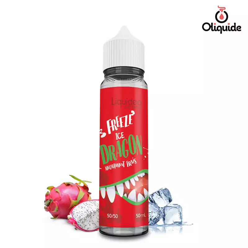 Découvrez le Freeze Ice Dragon 50 ml de Liquidéo