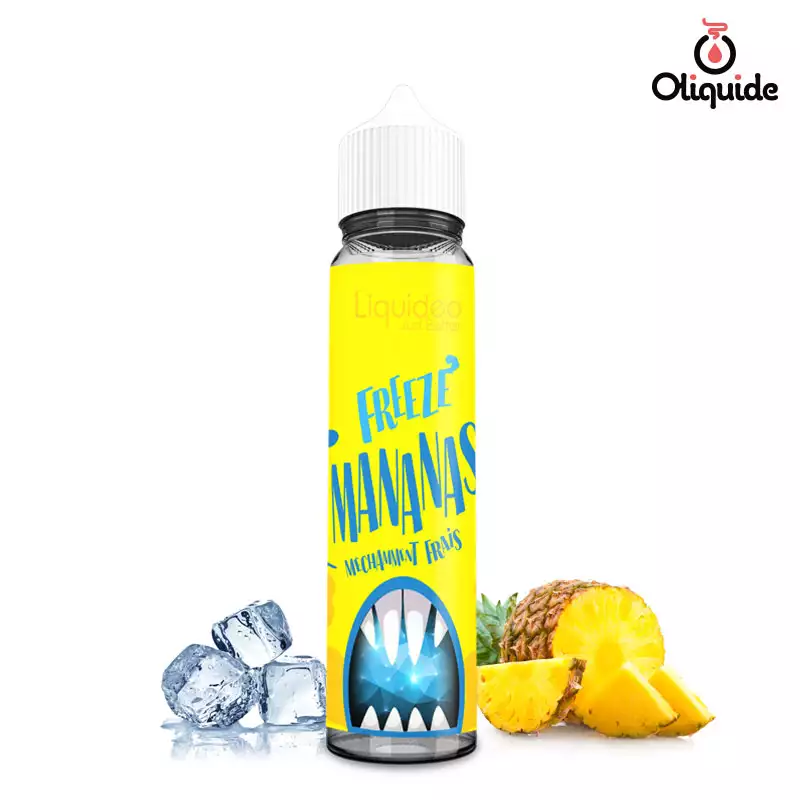 Expérimentez le Freeze Mananas 50 ml de Liquideo et découvrez ses avantages uniques