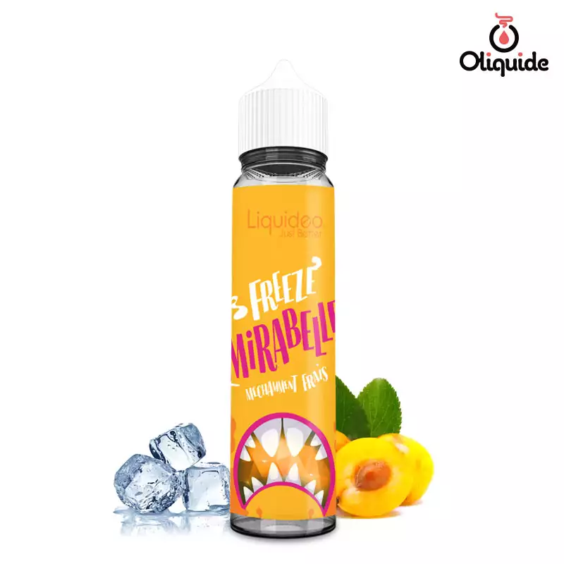 Plongez dans l'univers du Freeze Mirabelle 50 ml de Liquidéo