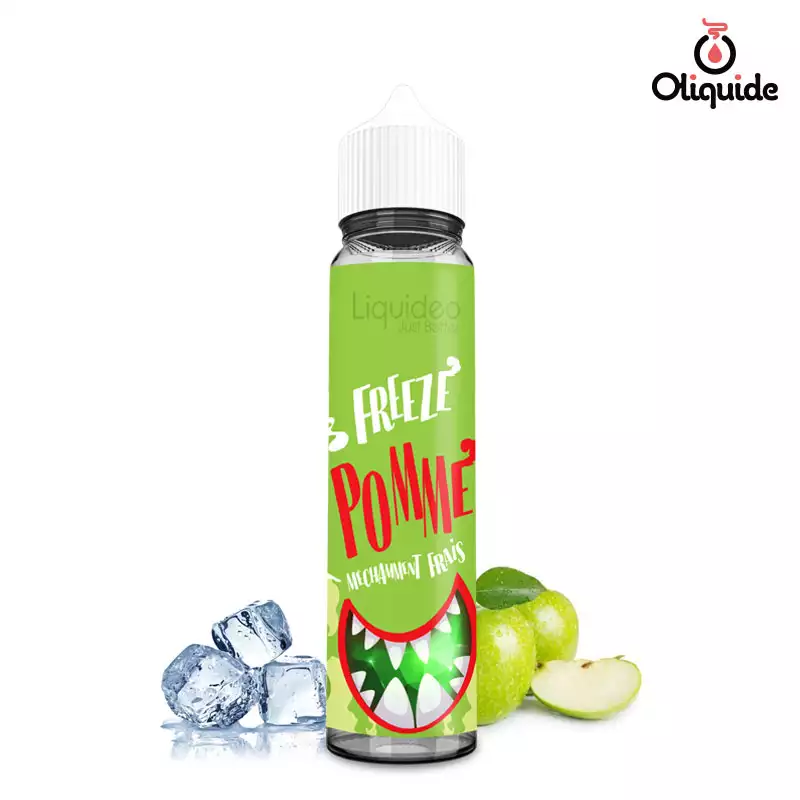 Testez les fonctionnalités uniques du Freeze Pomme 50 ml de Liquidéo