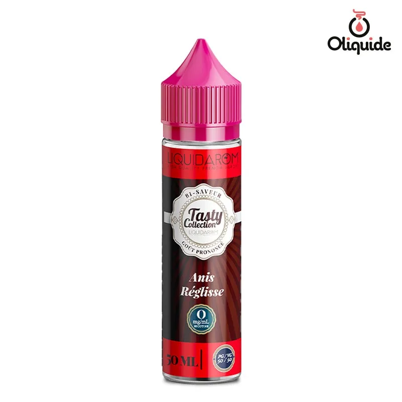 Mettez à l'épreuve vos compétences avec le Anis réglisse 50 ml de Liquidarom