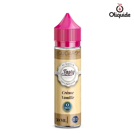 Tasty Collection 50ml Crème Vanille 50 ml de la marque Liquidarom