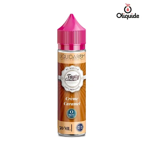 Tasty Collection 50ml Crème caramel 50 ml de la marque Liquidarom