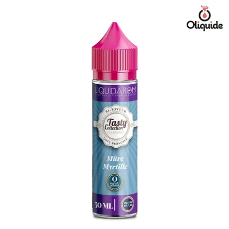 Tasty Collection 50ml Mûre myrtille 50 ml de la marque Liquidarom
