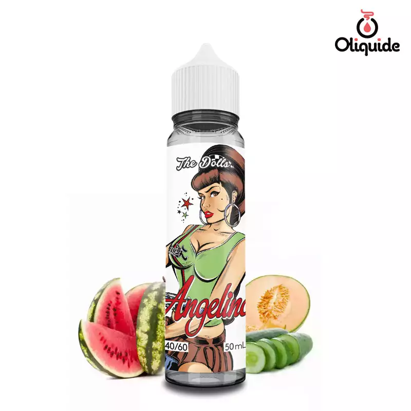 Soyez curieux et essayez le Angelina 50 ml de Liquideo
