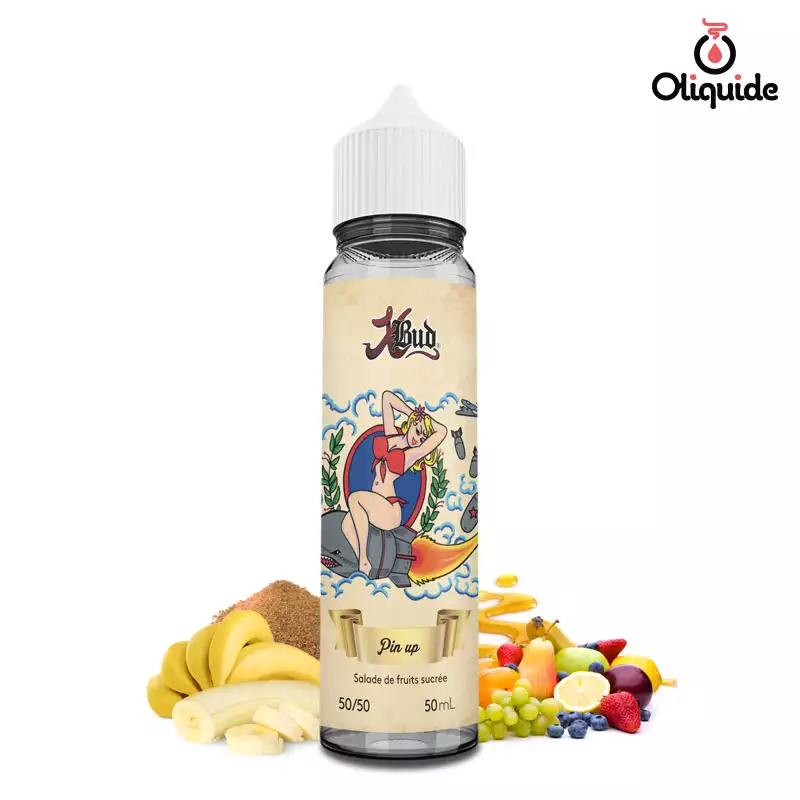 Passez du temps à tester le Pin Up 50 ml de Liquideo