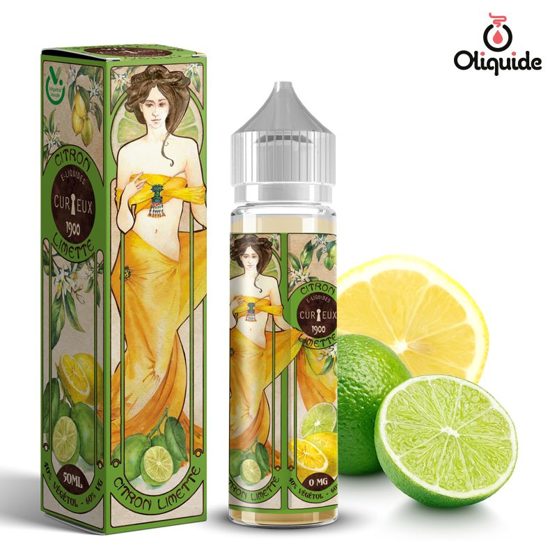 Explorez les différentes facettes du Citron Limette 50 ml de Curieux