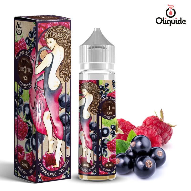 Explorez les multiples facettes du Framboise Cassis 50 ml de Curieux