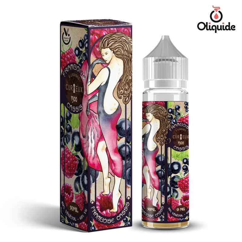 Essayez le Framboise Cassis 50 ml de Curieux